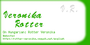 veronika rotter business card